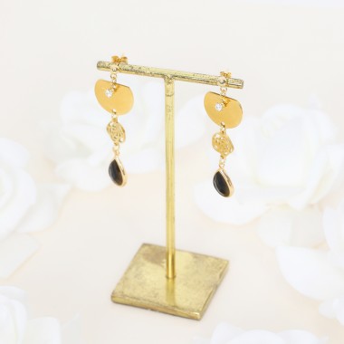 Boucles d'Oreilles Rosiers...