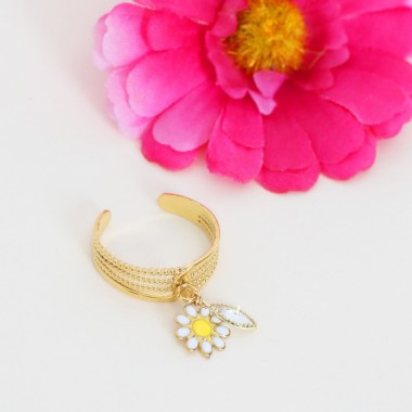 Bague Large Marguerites...